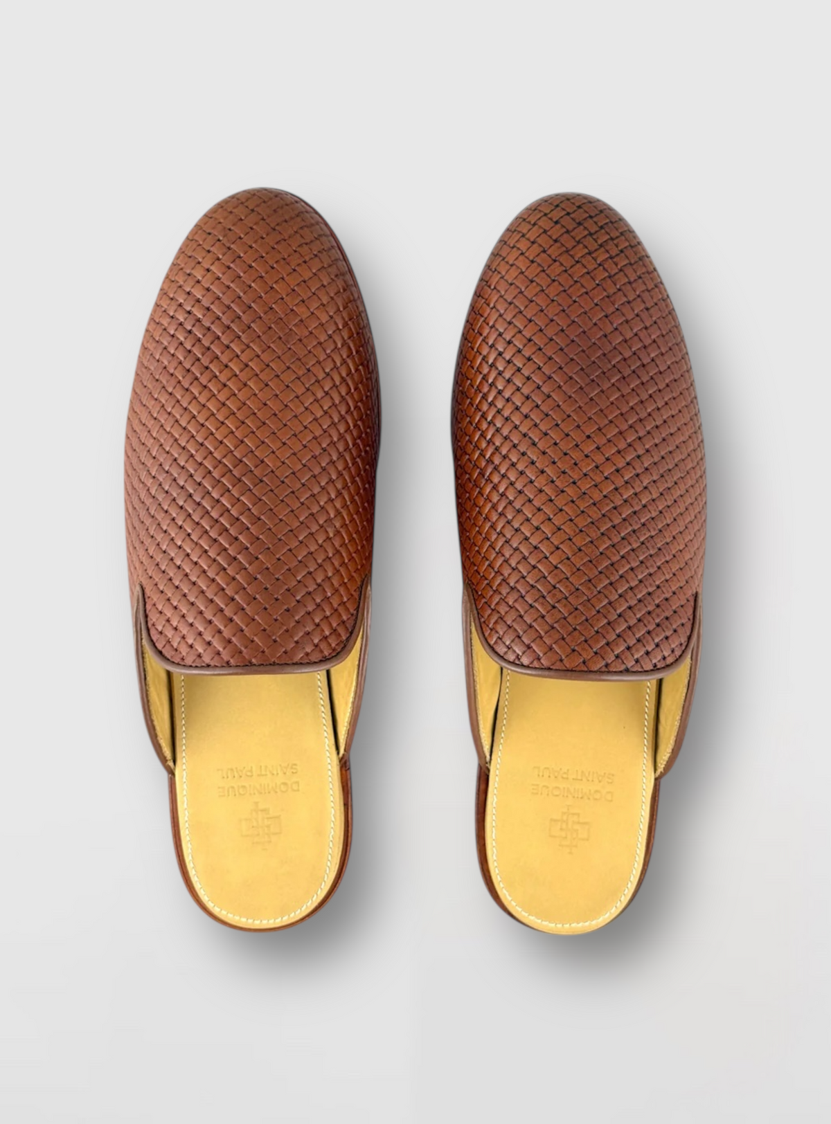Neruda – Woven Leather Slide