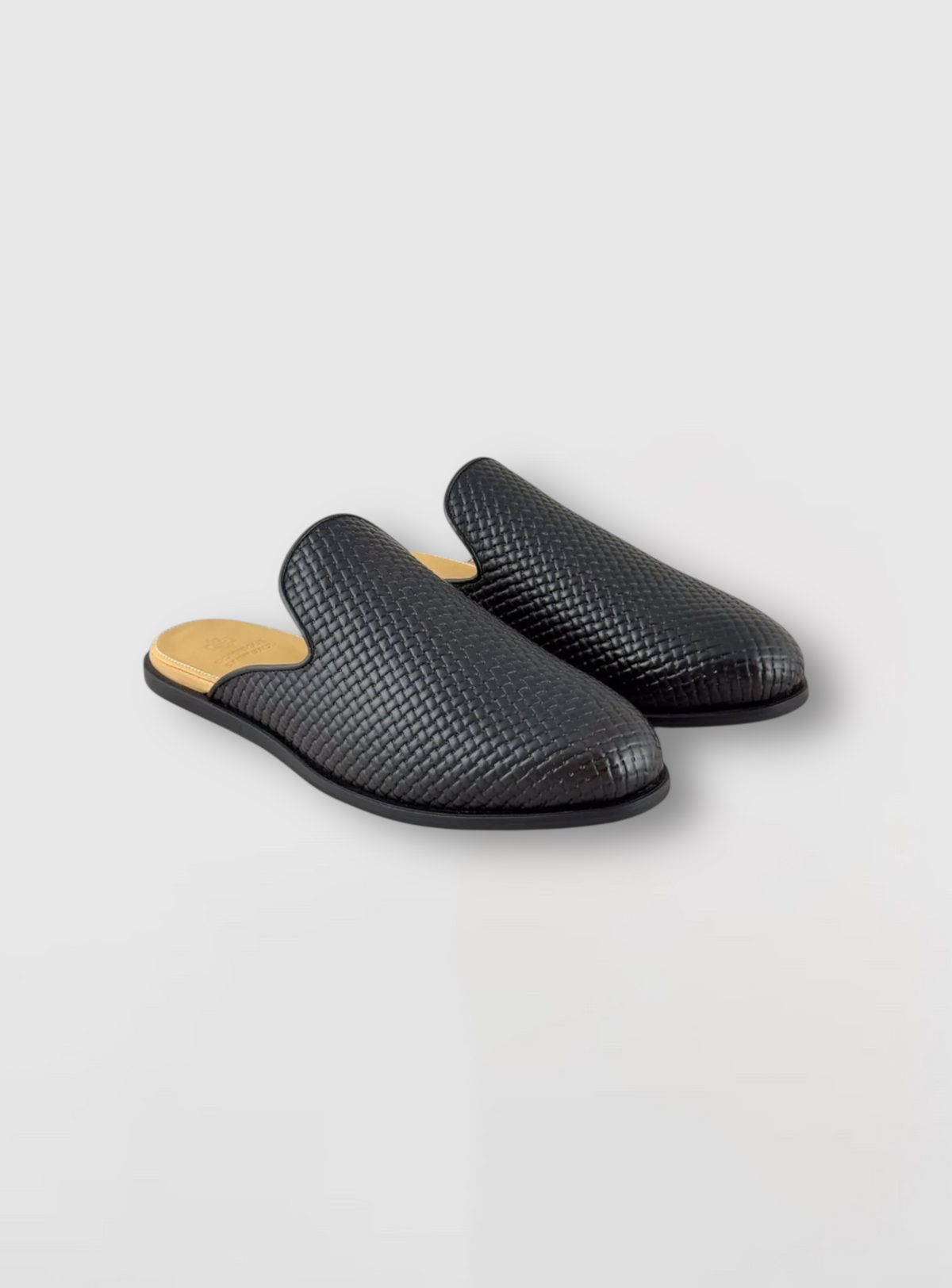 Neruda – Woven Leather Slide
