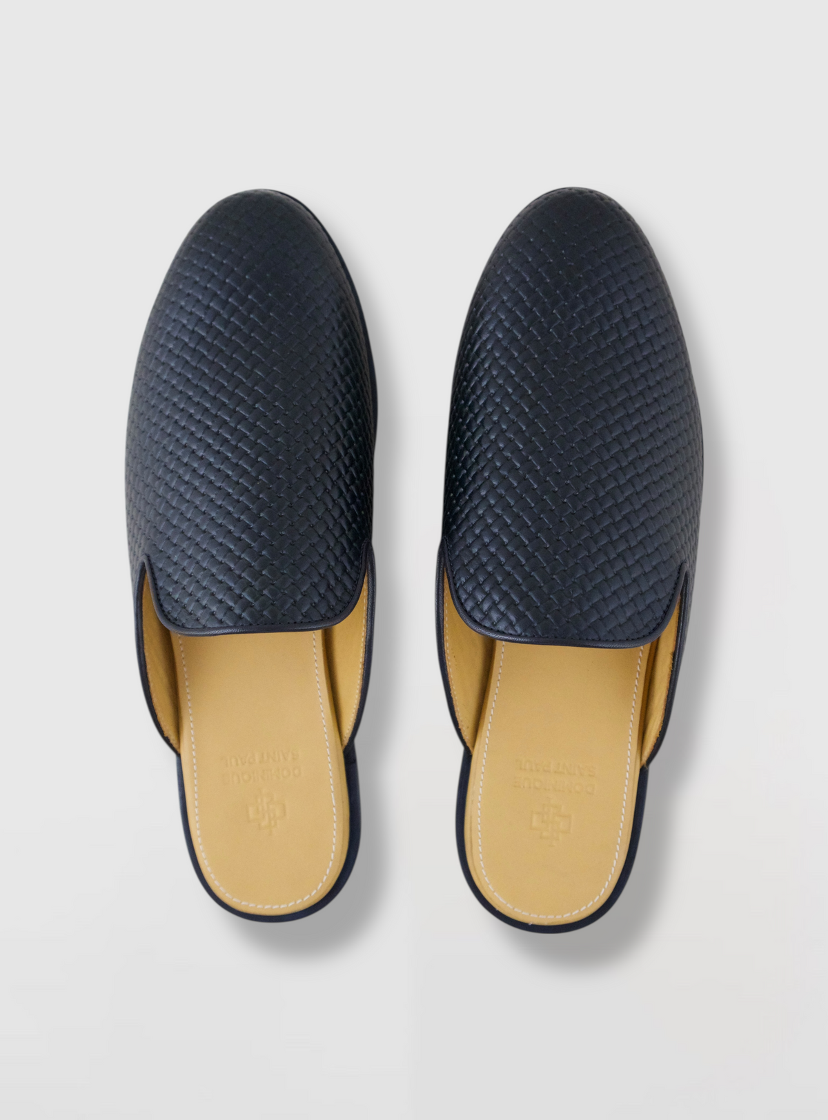 Neruda – Woven Leather Slide