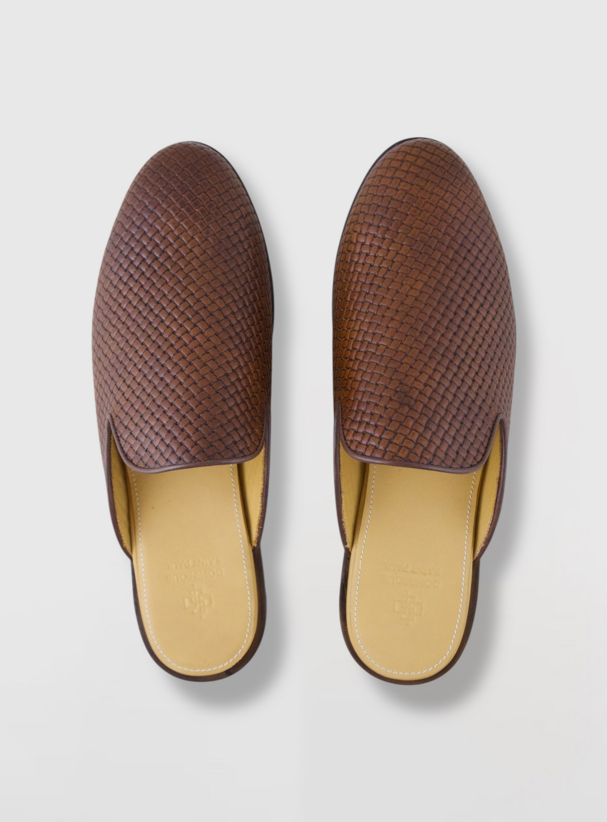 Neruda – Woven Leather Slide
